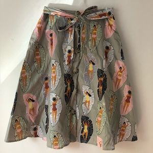 Anthropologie Sunbather Skirt